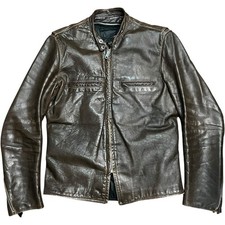 Giacca pelle cafe racer anni