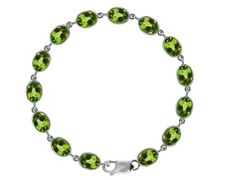 Bracciale Tennis In Oro Bianco