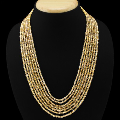 Collana perle citrino - collana,