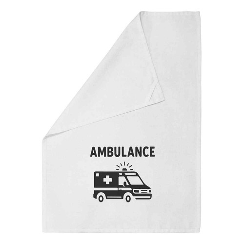 Emergency service ambulance - 'emergency,