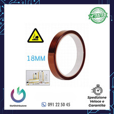SCOTCH TERMICO KAPTON PROFESSIONALE 18 MM