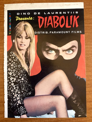 Diabolik cartolina film anno - diabolik,