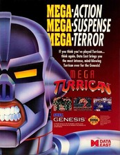 Mega Turrican Sega Genesis
