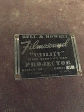 Proiettore vintage bell&howell filmosound 