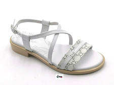 Nero Giardini E513403D scarpe sandalo donna basso sportivo casual Bianco  Nuove