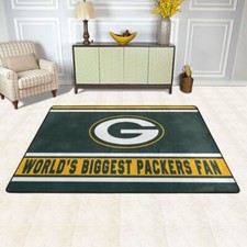 Tappeto Pavimento Antiscivolo 36*24in Green Bay Packers Ventilatori Più Grande del Mondo