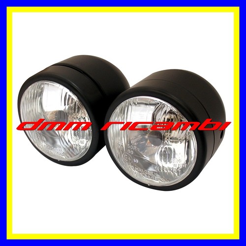 Doppio faro anteriore moto - doppio,