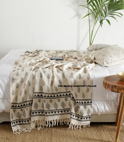 Cotone indiano copriletto mano - copriletto,