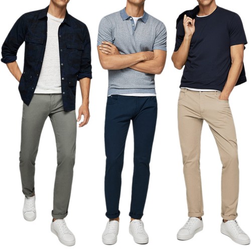 Pantalone uomo cinque tasche - pantalone,