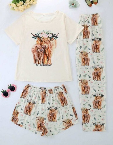 Pigiama highland cow - pigiama,