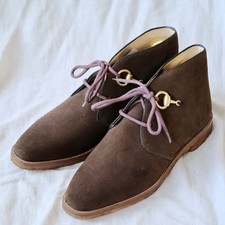 GUCCI Goodyear-Welted Suede