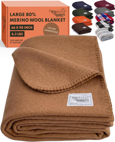 Woolly mammoth coperta - woolly, in