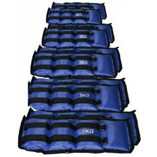 Pesi Sabbia Caviglie Polsi Sport Fitness Cavigliere 0,5 1kg 2kg 3kg 4kg 5kg 6kg