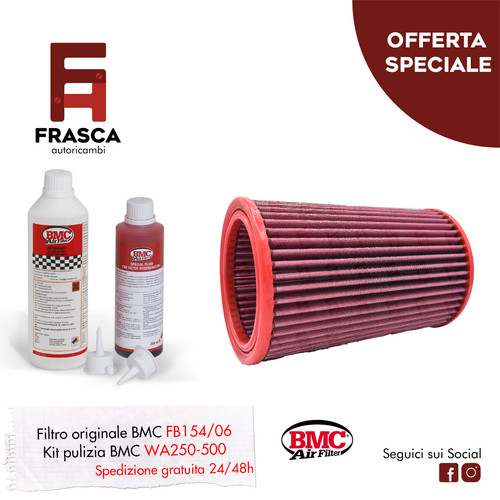 Filtro aria sportivo - aria, bmc