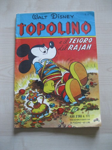 Topolino tesoro del - il, rajah