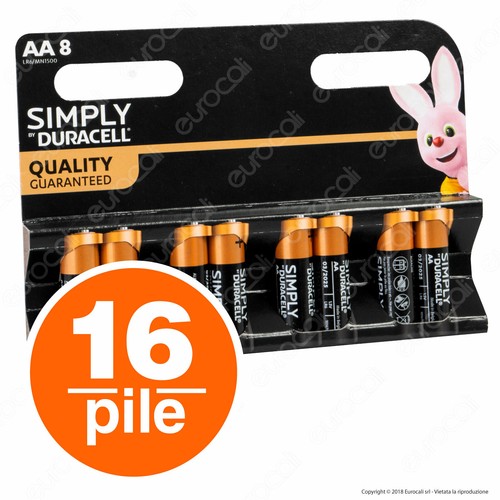 Batterie duracell simply - 16,