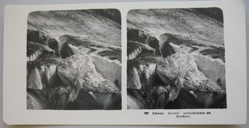 Vecchia foto stereo zermatt - foto,