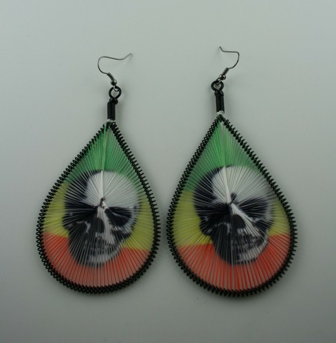 Orecchini pendenti rasta