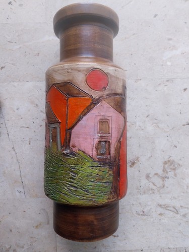 Vaso ceramica guerrino - vaso, di