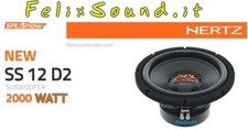 Hertz subwoofer 2000w - subwoofer, cm