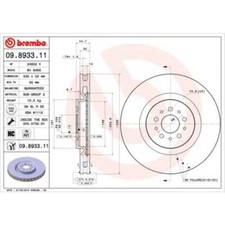 Brembo disco freno - 2x,