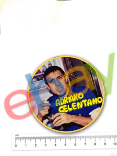 Adesivo figurina cantante - adesivo,