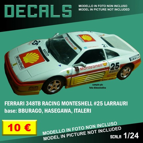 Decals repro ferrari 348 - repro, tb