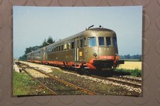 Cartolina Treno Club Savona 2005 06 FS ALn 990.3028 Corteolona 1986