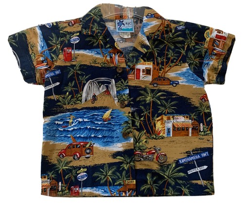 Camicia hawaiana rjc aloha - hawaiana,