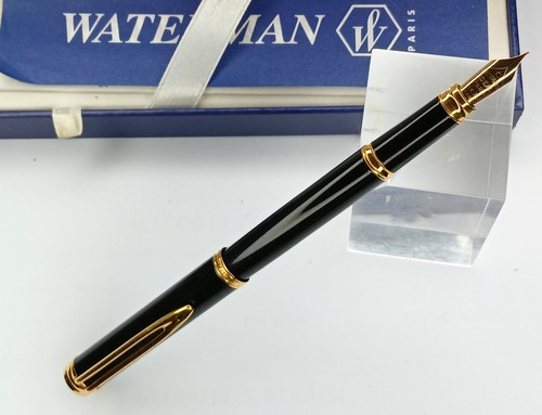 Waterman gentleman black - gentleman, nib