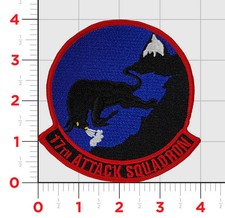 Patch ufficiale USAF 17° ATKS Bulls Attack Squadron