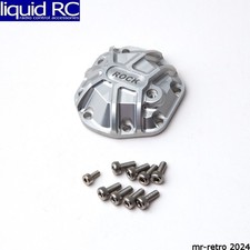 Coperchio differenziale G-Made 30011 lavorato 3d argento per asse R1.