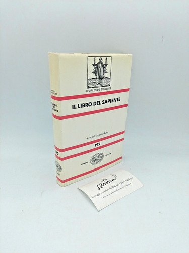 Libro del sapiente - "il, sapiente"