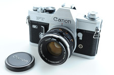 Canon FT QL + obiettivo 50mm
