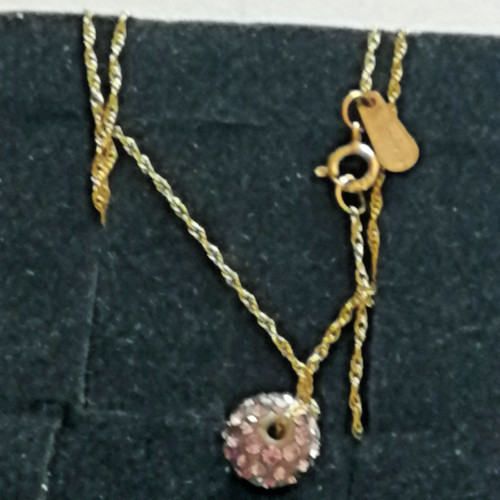 Collana oro 9kt - in,