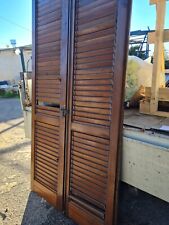 PERSIANE IN LEGNO USATE IN BUONO STATO MISURE ALTEZZA 2,22 cm LARCHEZZA 58 cm