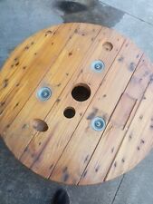 tavolo da giardino in legno Rotondo 