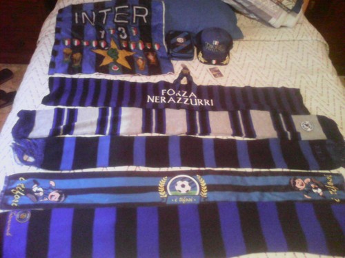 Inter 5 sciarpe - f.c.,