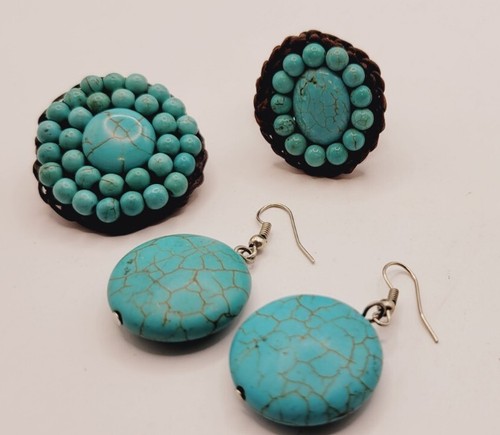 Set spilla orecchini anelli - e,
