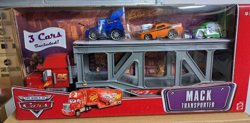 Cars mack transporter dj - mack,