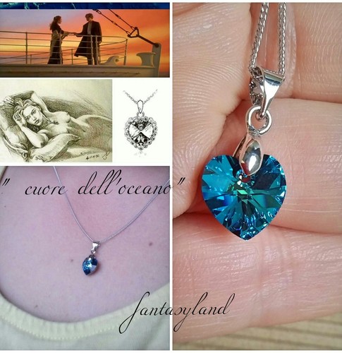Ciondolo cuore dell oceano - ciondolo, dell'oceano