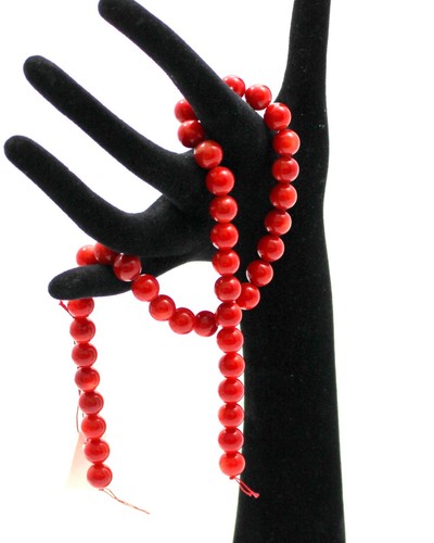 Filo perle corallo diametro - di,