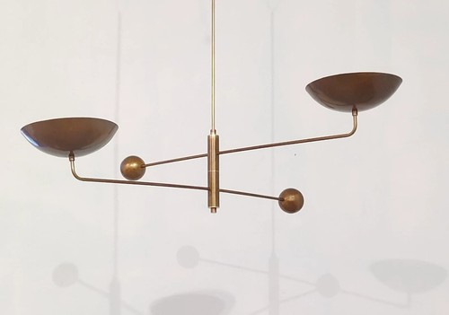 Lampadario moderno metà