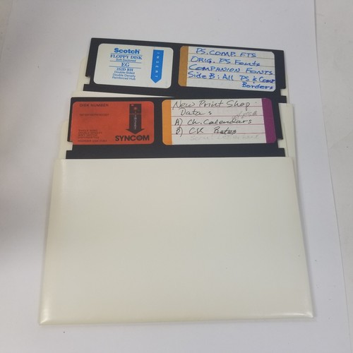 Vintage apple print shop - ii,