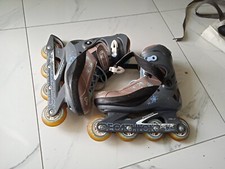 Pattini Roller 41 Decathlon Pelle/Tela Con Freno 