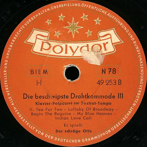 Schellack der schräge - schellack,
