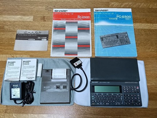 Pocket computer sharp e500 - pocket,