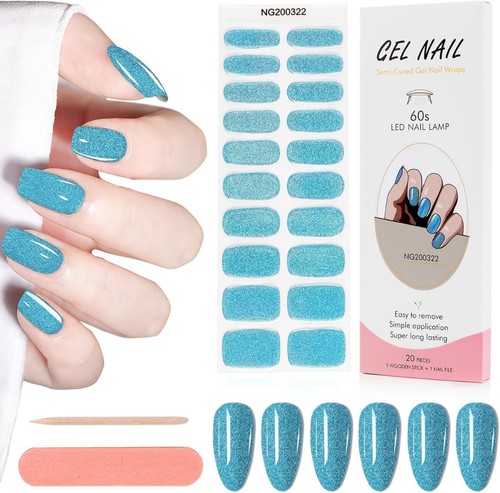 Kit adesivi unghie gel - adesivi,