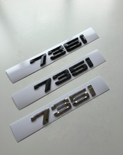 Emblema 735i nero