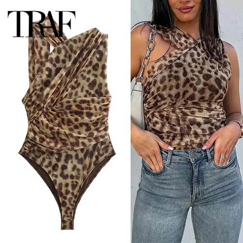 Stampa body donna tulle - body,